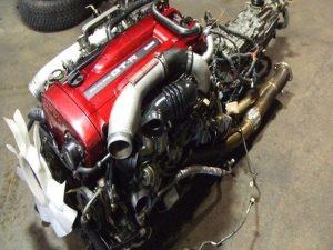 NISSAN SKYLINE JDM RB26 GTR R34 TWIN TURBO DOHC MOTOR LONG BLOCK ECU ...